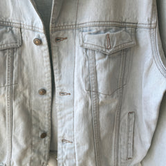 1980s Light Wash Denim Jacket - Jordache Alert