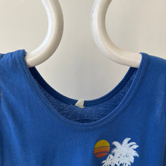 1980s Blue Hawaii Tank Top - THIS!!!
