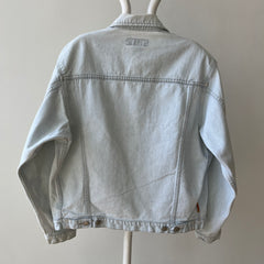 1980s Light Wash Denim Jacket - Jordache Alert