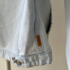 1980s Light Wash Denim Jacket - Jordache Alert