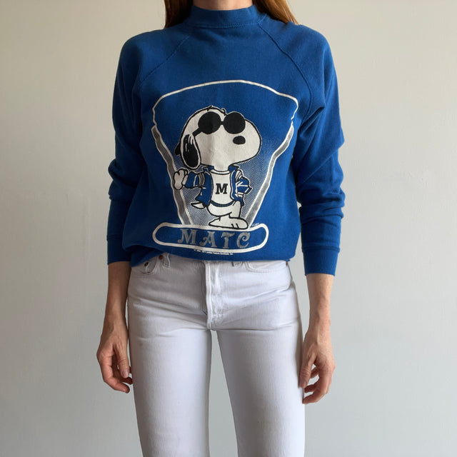 1980s Snoop Dawg, Snoopy "Mate" Sweatshirt