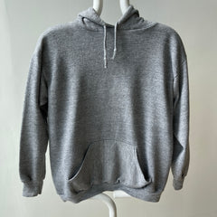 1970/80s Blank Gray Pullover Hoodie by Sportswear - !!!!