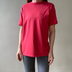 1980s Blank Red T Shirt