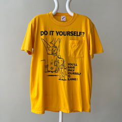 1990s Do It Yourself Plumbing T Shirt - This is so Dad in the 90s