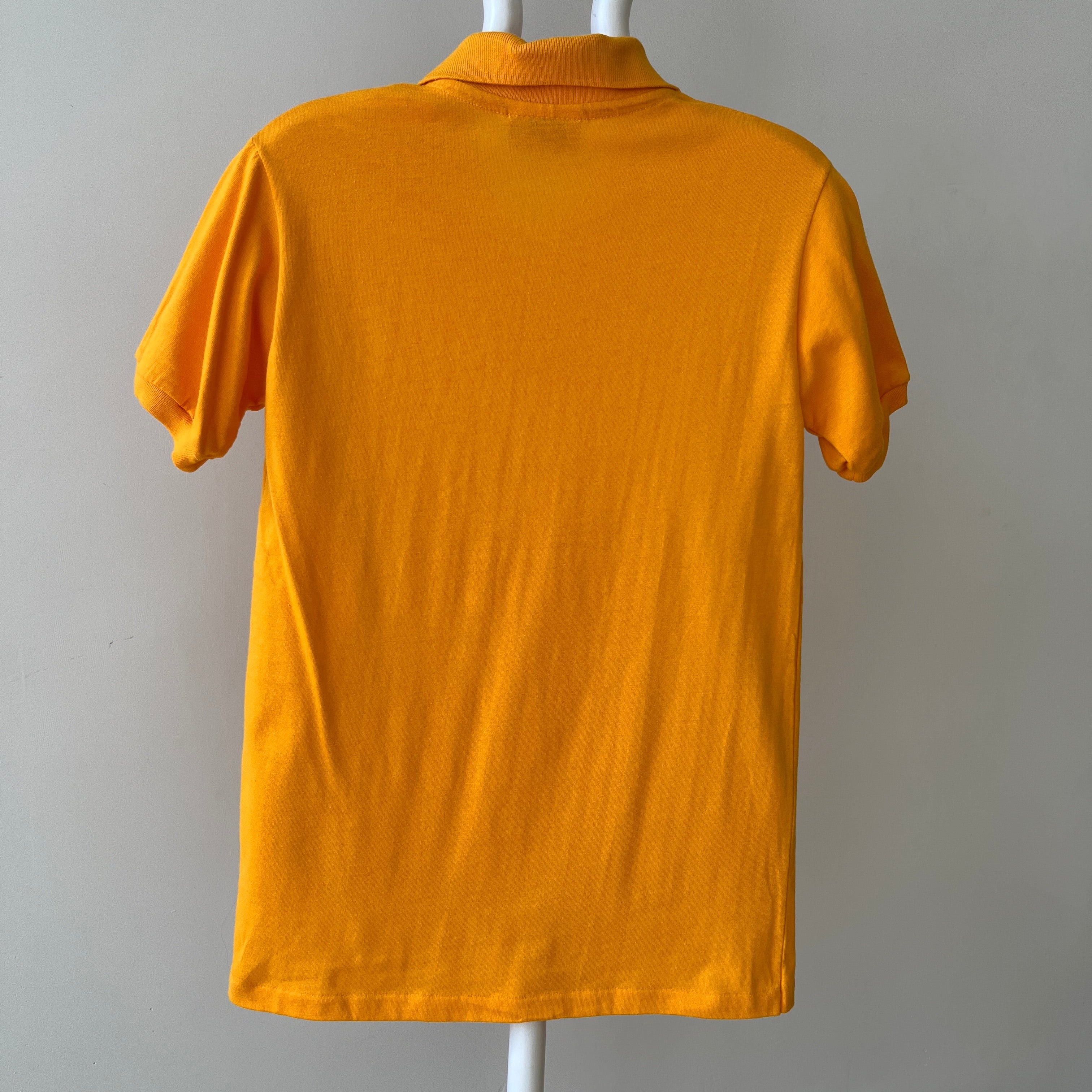 T-shirt teinté de peinture noire vierge des années 00