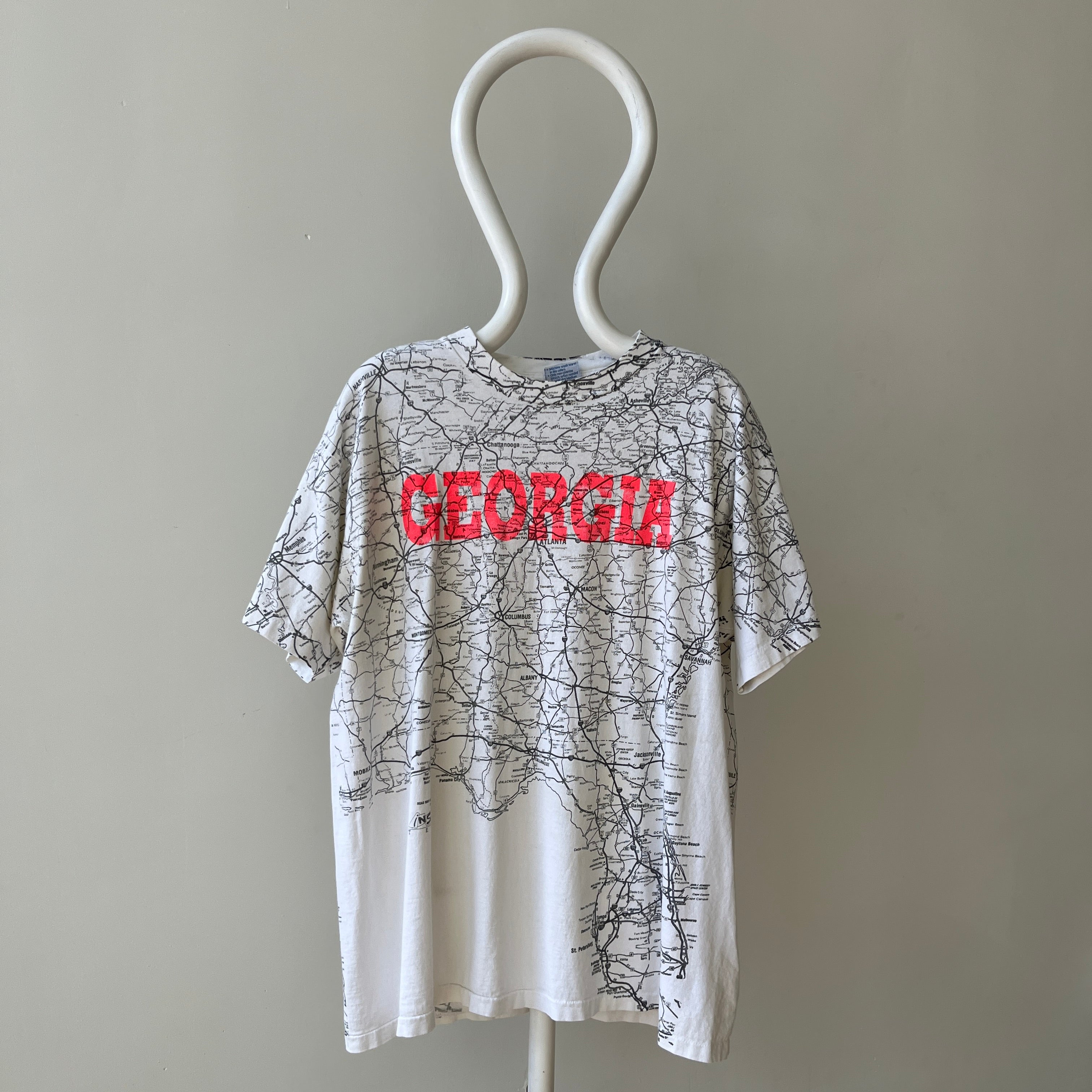1991 All Over Print Georgia T Shirt