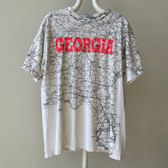 1991 All Over Print Georgia T Shirt