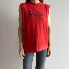 1980s Body Express - For Total Fitness - DIY Sun Faded Tank Top