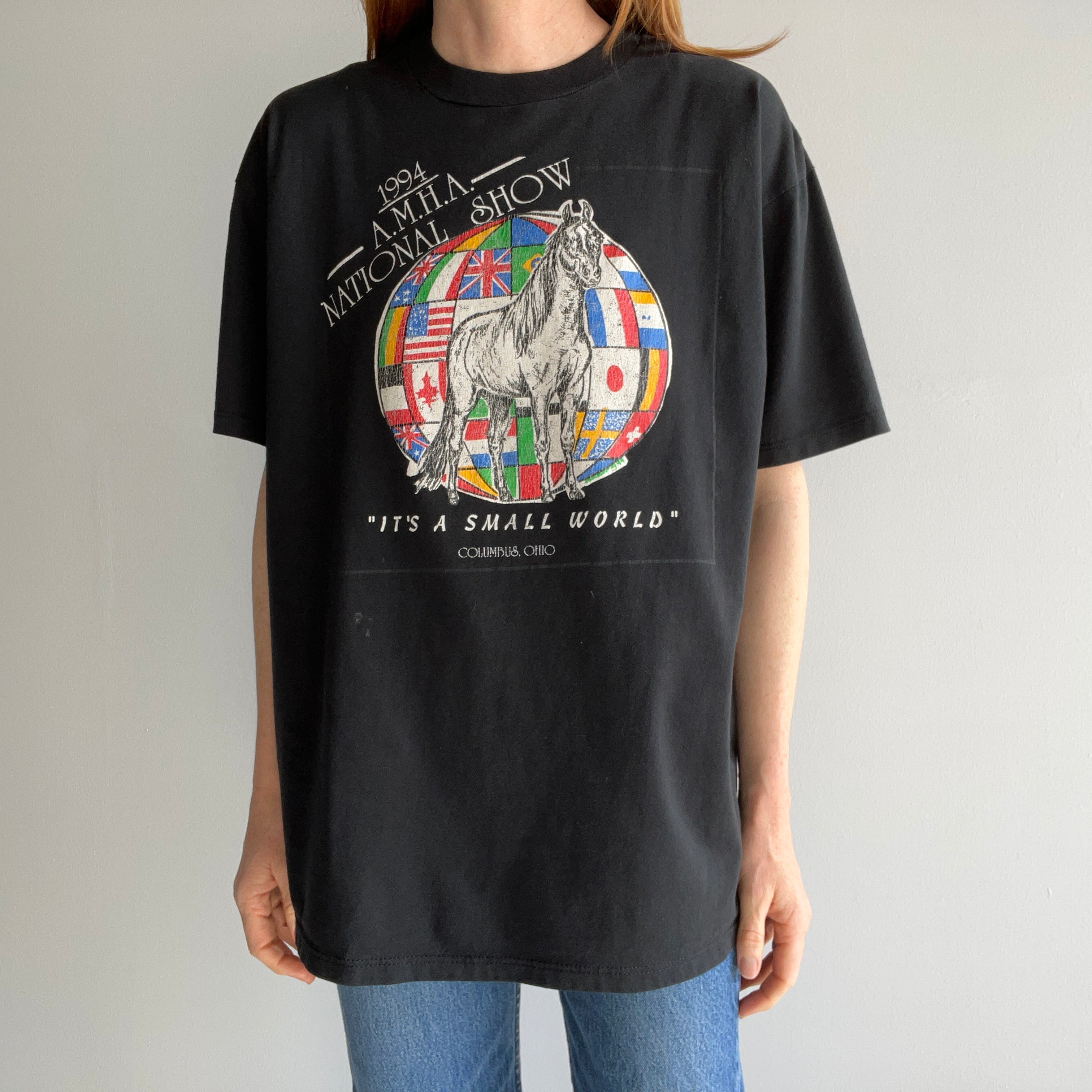 1994 American Miniature Association - AMHA National Horse Show T-Shirt !!!!!