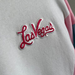 1980s Las Vegas Color Block Dolman Sleeve Incredible Sweatshirt