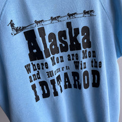 1980s Alaska Where Men are Men and Women Win The Iditarod DIY Warm Up