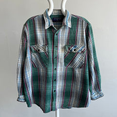 1990s Coleman Cotton Flannel - Great Plaid