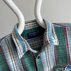 1990s Coleman Cotton Flannel - Great Plaid