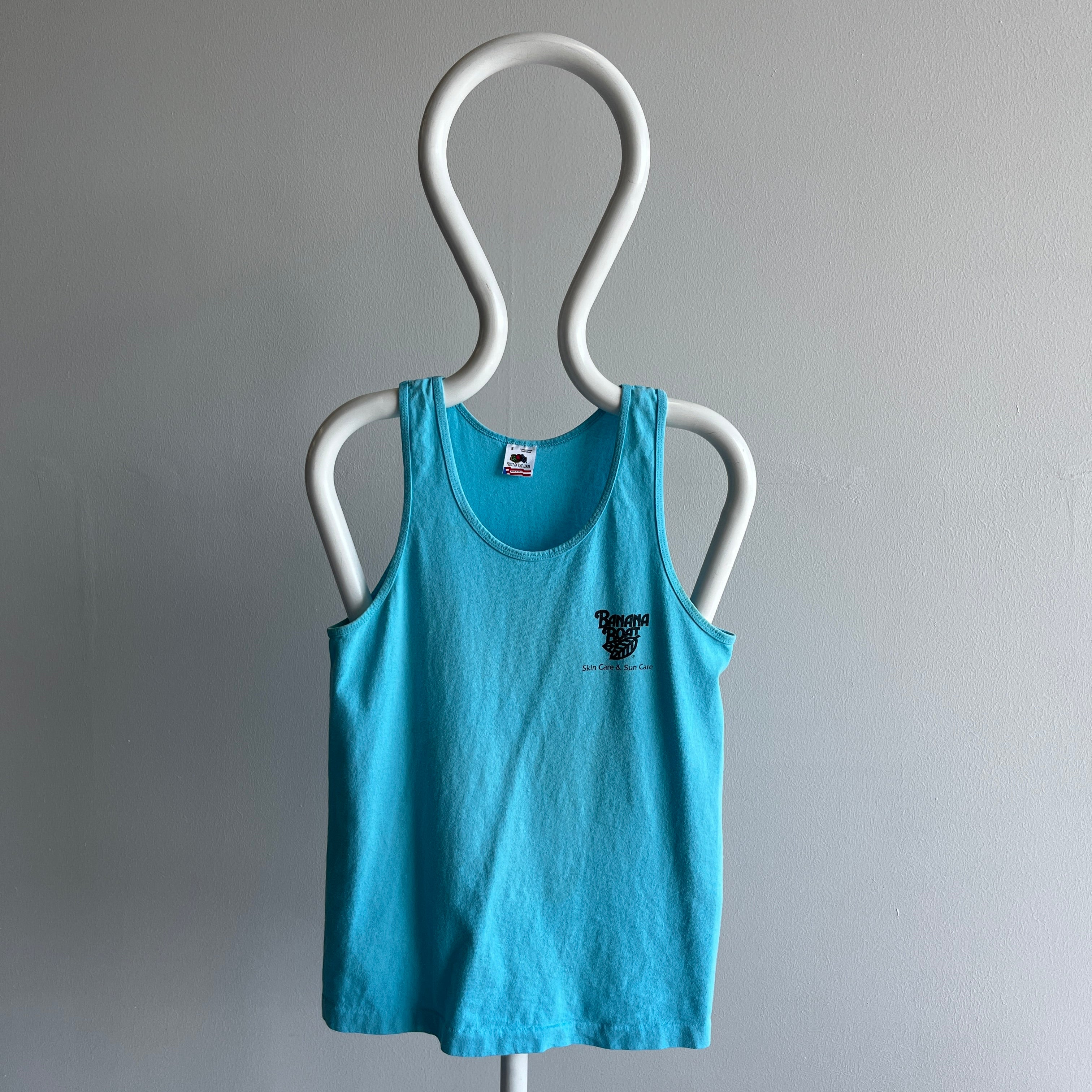 1992 Banana Boat Front and Backside (The Back is Everything!) Tank Top