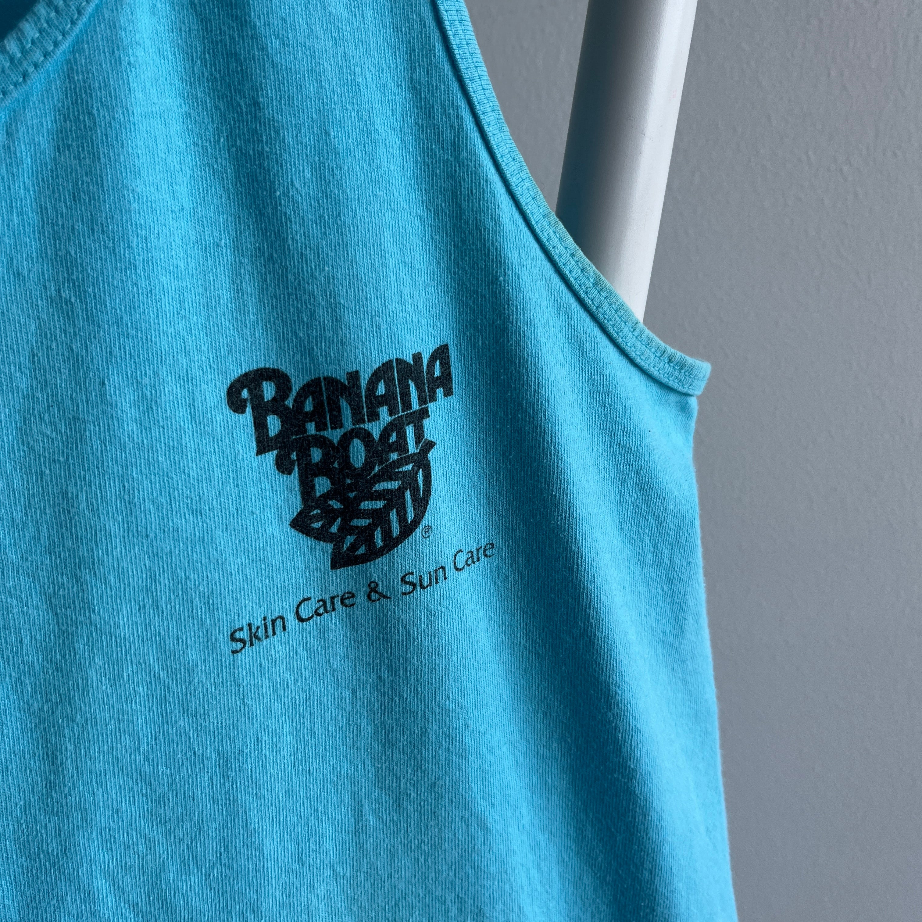 1992 Banana Boat Front and Backside (The Back is Everything!) Tank Top