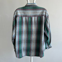 1990s Coleman Cotton Flannel - Great Plaid