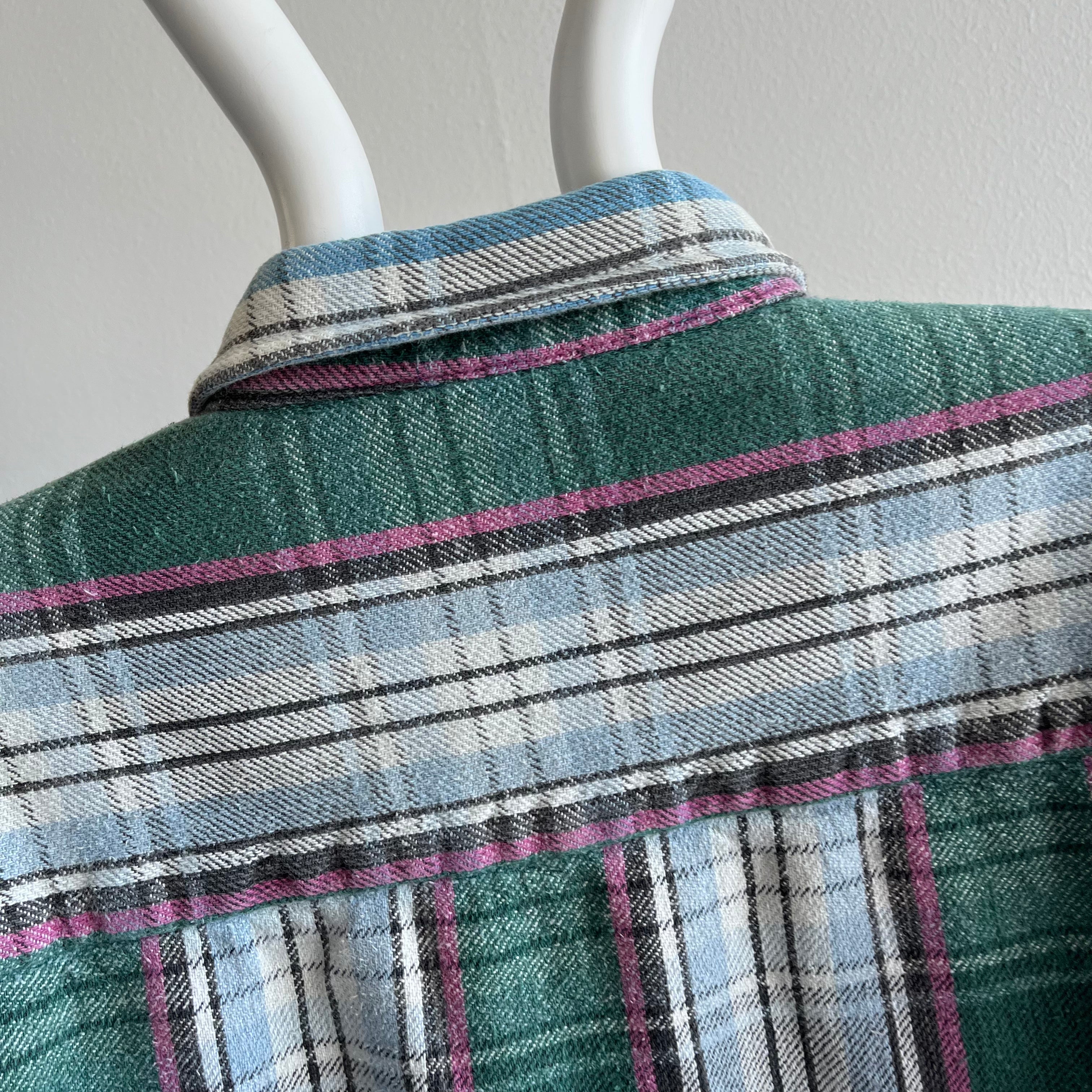 1990s Coleman Cotton Flannel - Great Plaid