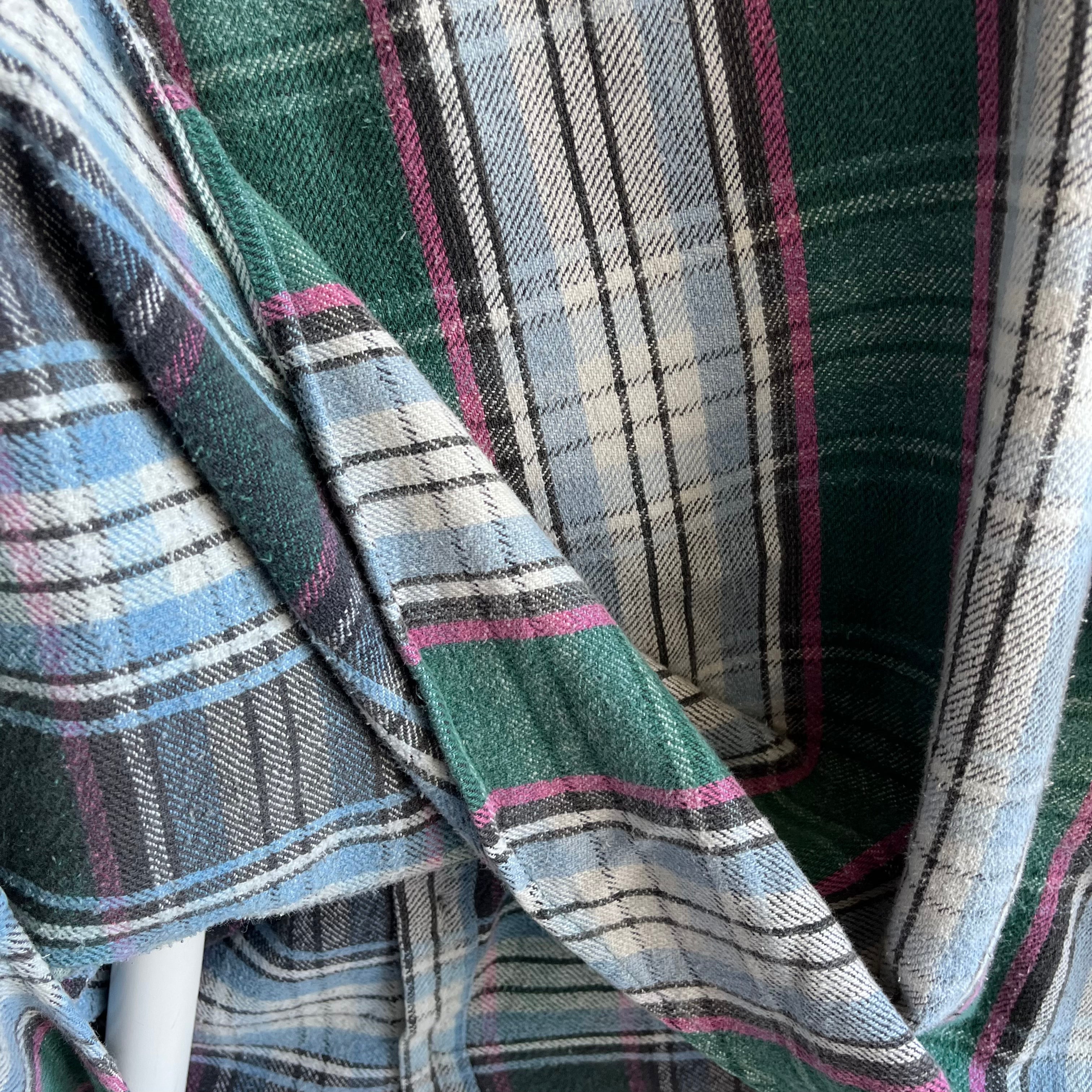 1990s Coleman Cotton Flannel - Great Plaid