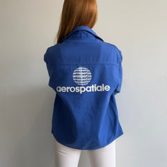 1990s Aerospatiale French Aerospace Workwear Chore Jacket