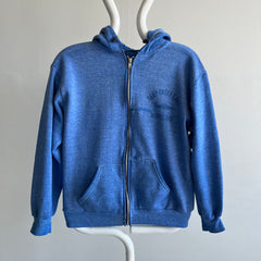 1970/80s Deep Creek Lake Zip Up Hoodie with Mending