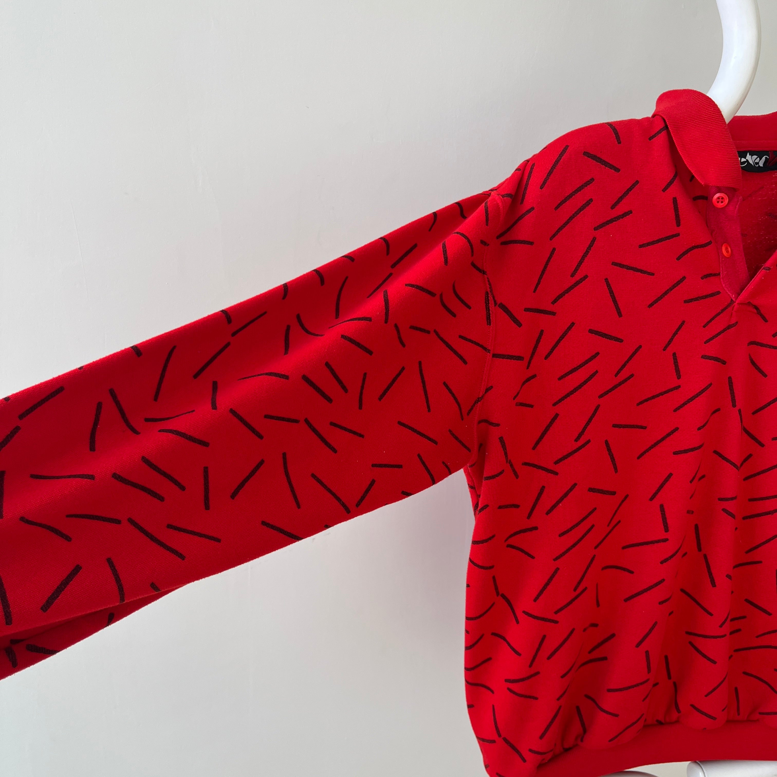 Sweat graphique brouillon