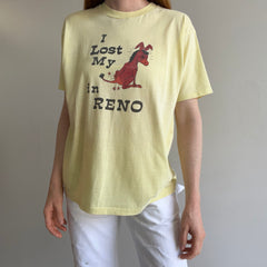 1970s I Loss My Ass in Reno T-Shirt