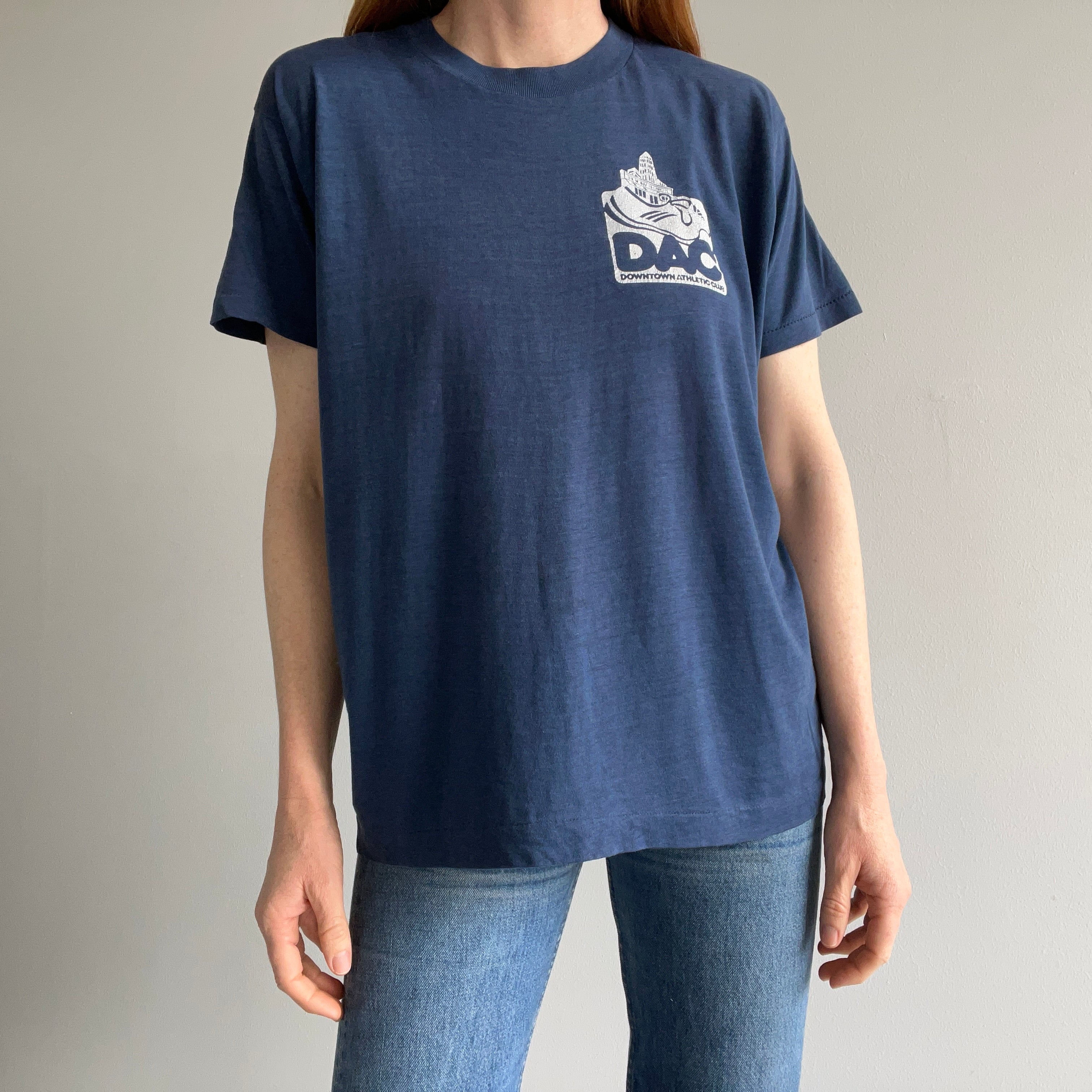 1970s Downtown Athletic Club Super Slouchy T-Shirt