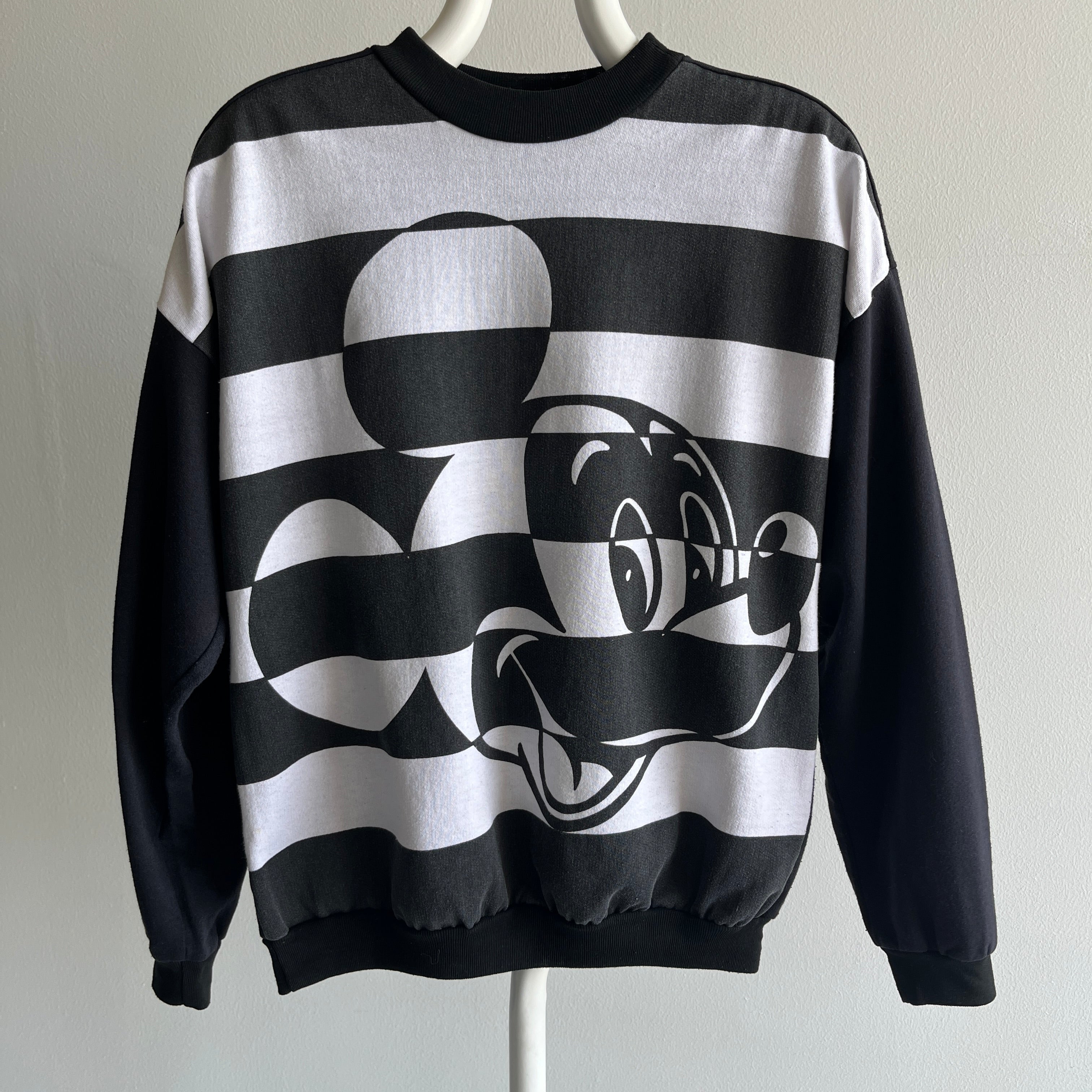 1980s Mickey Mouse Two Tone Sweatshirt