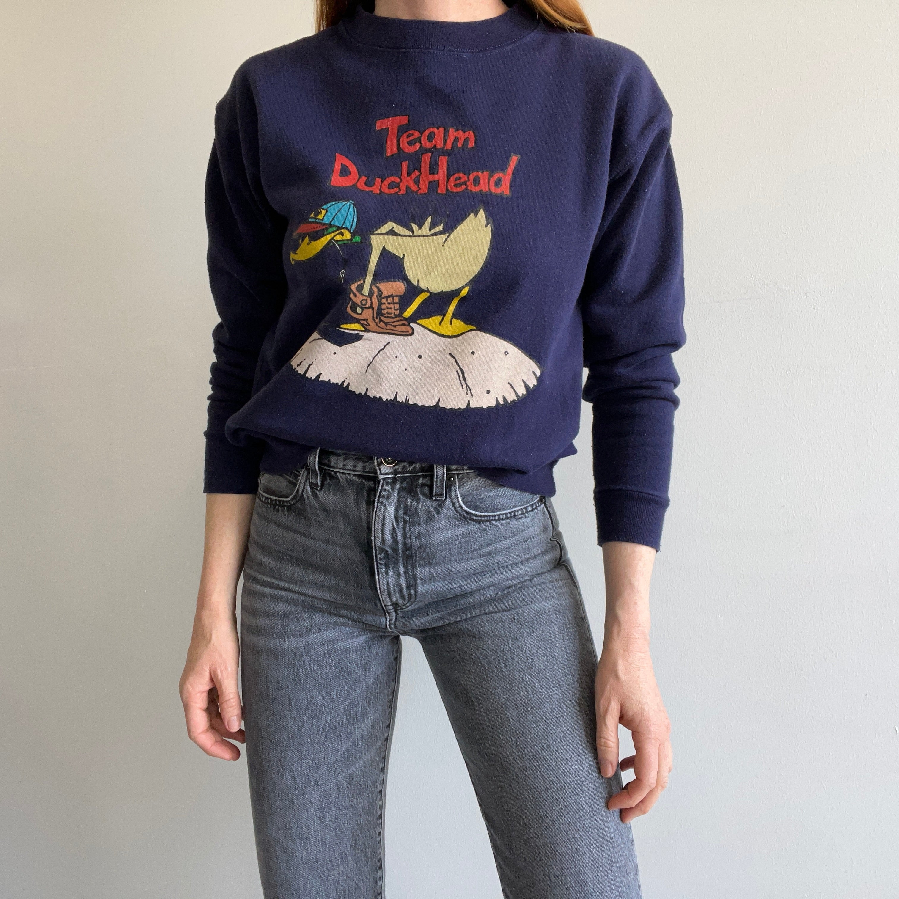 1980s Team Duck Head Sweatshirt