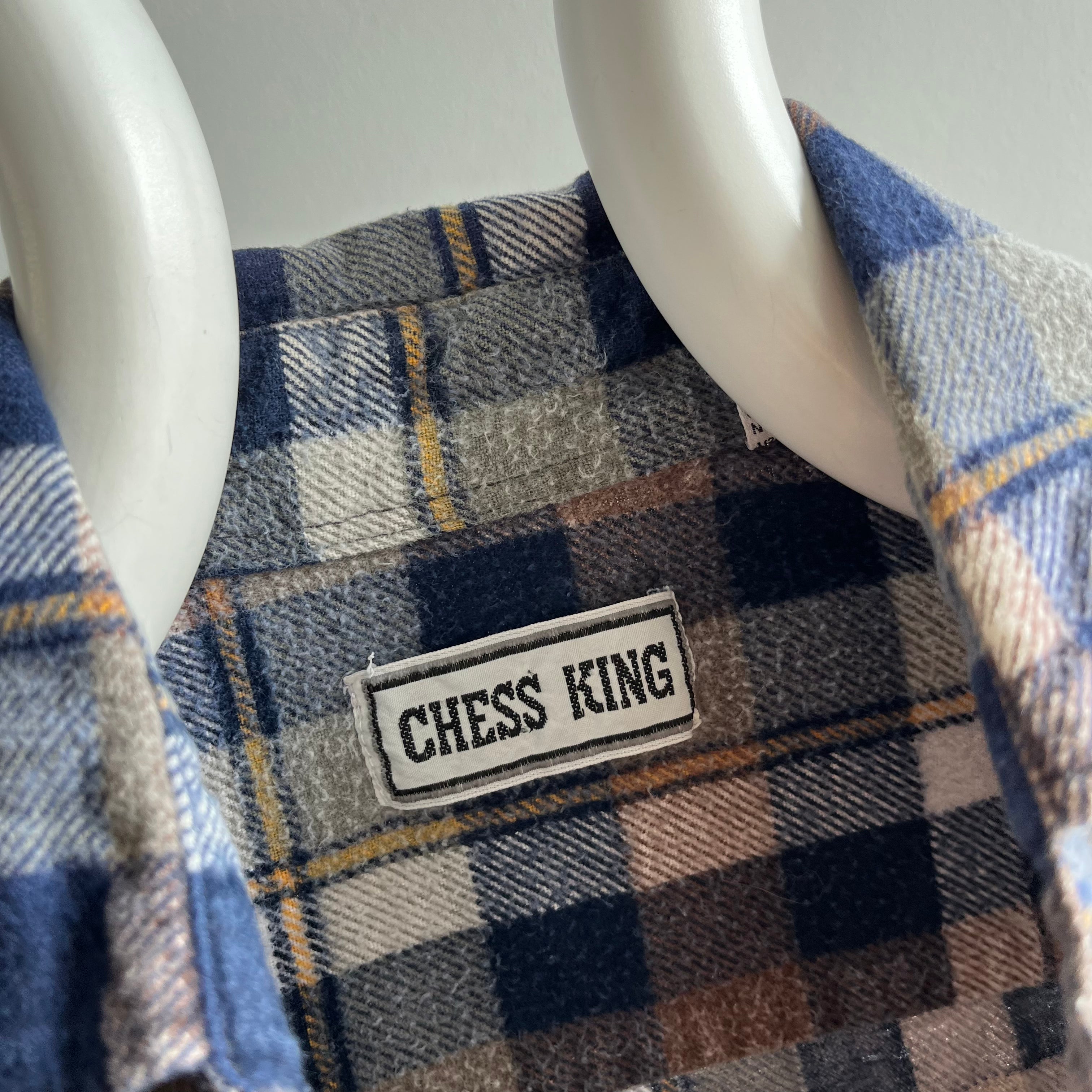 1980s Chess King Lightweight Cotton Flannel