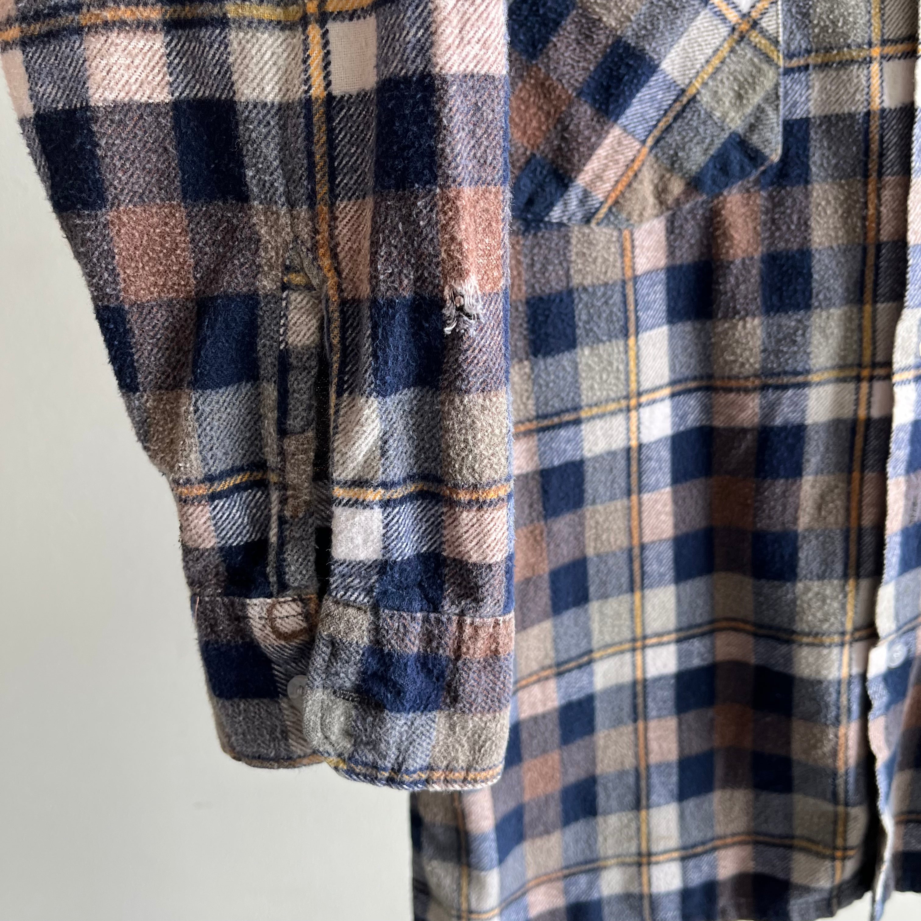 1980s Chess King Lightweight Cotton Flannel