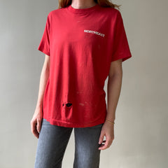 1980s Red Northeast I Am Headed For The Future T Shirt