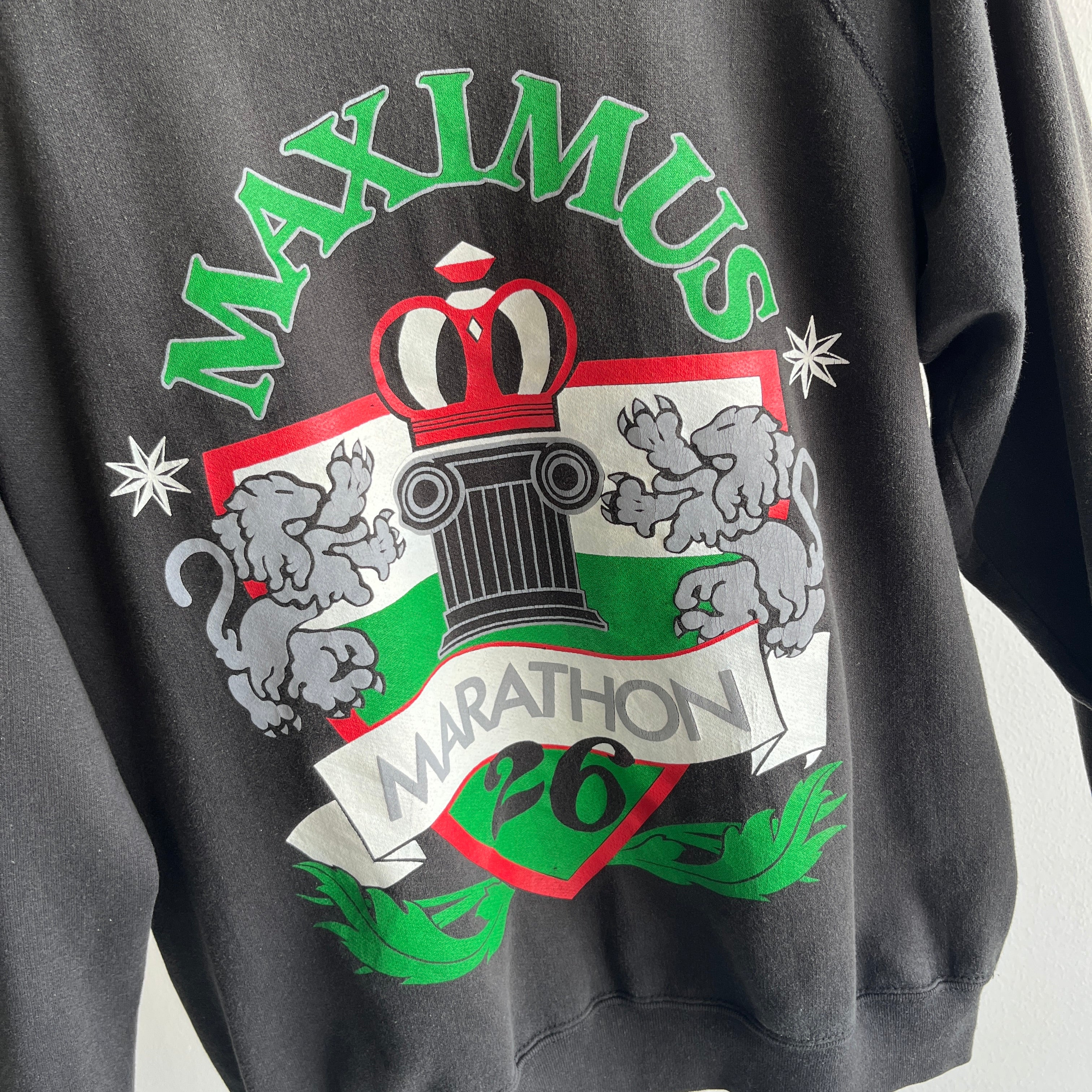 1980s Rome Marathon aka Maximus Marathon Sweatshirt