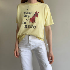 1970s I Loss My Ass in Reno T-Shirt