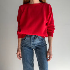 1980s Lipstick Red Raglan by Pannill - Swoooooon