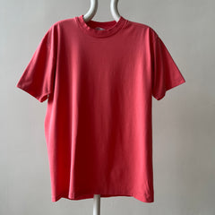 1980s Blank Salmon T Shirt