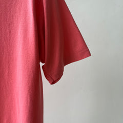 1980s Blank Salmon T Shirt
