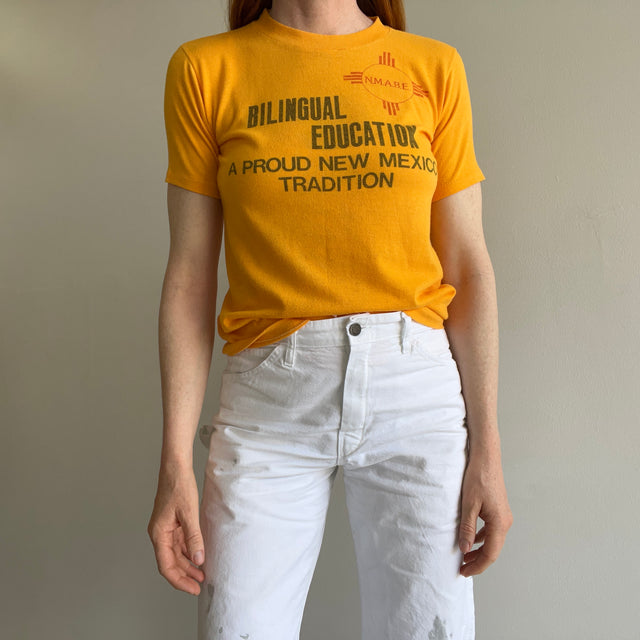 1970s Bilingual Education A Proud New Mexico Tradition T-Shirt
