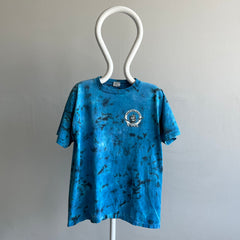 1980s Goddard Sailing Assoc - NASA - Tie Dye T-Shirt by Sun Dog