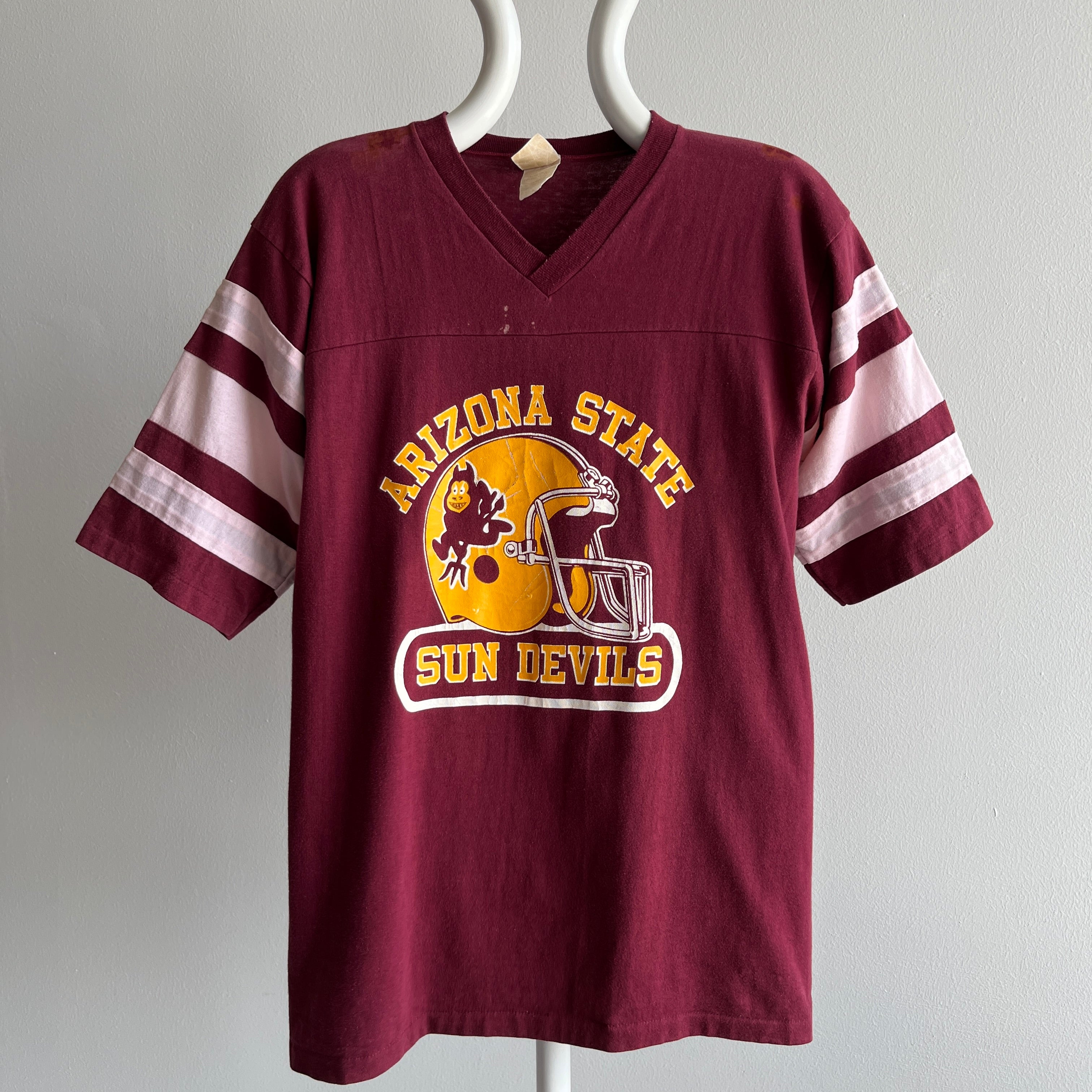 1970s Arizona State Sun Devils Football Shirt by Logo 7