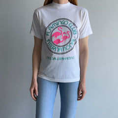 1980s Flamingo Club International Nassau, Bahamas - Tourist T-Shirt