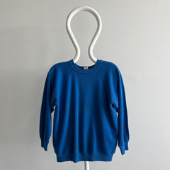 1980s Blank Blue Raglan for *Your* Capsule Collection