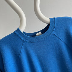 1980s Blank Blue Raglan for *Your* Capsule Collection