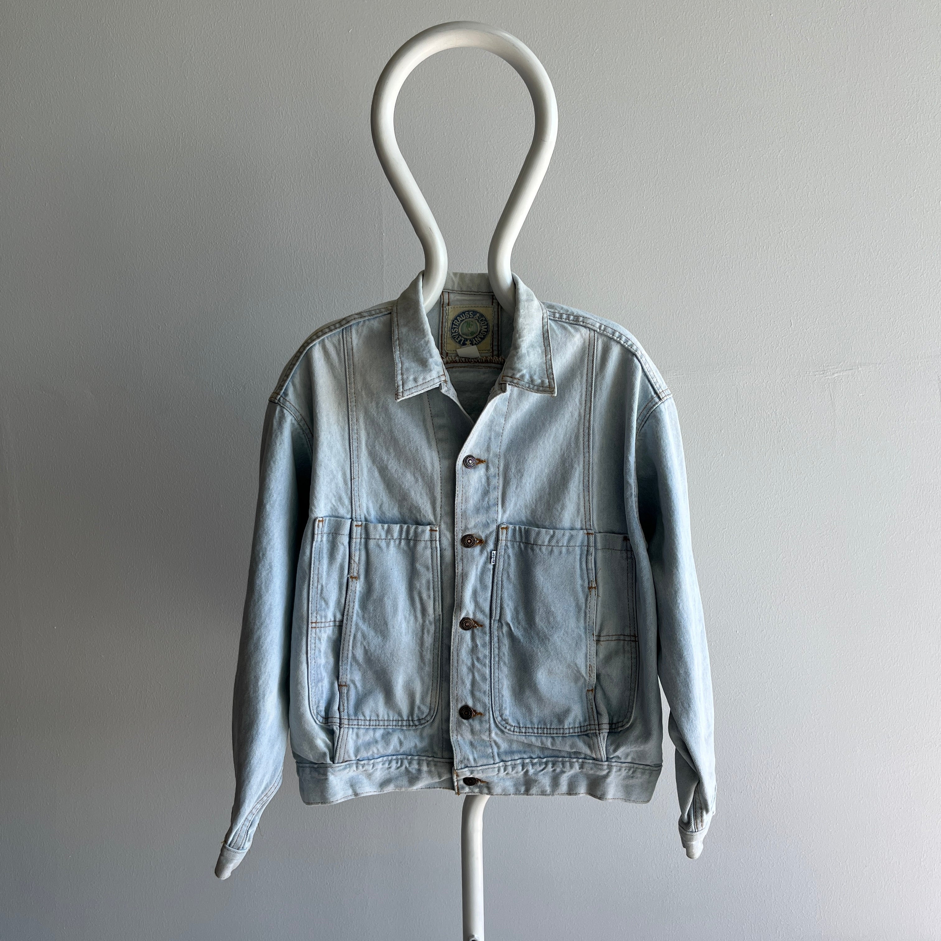 1991 Super Rad Levi's Denim Jean Jacket - USA Made