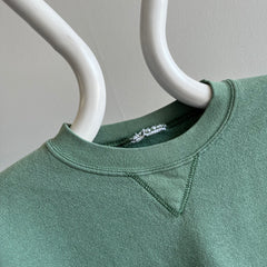 1980/90s Jade Green Warm Up Sweatshirt