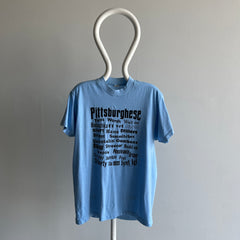 1980s Pittsburghese T-Shirt