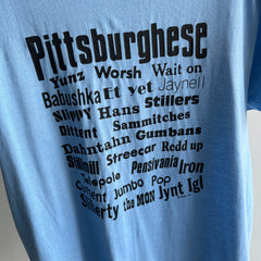 1980s Pittsburghese T-Shirt