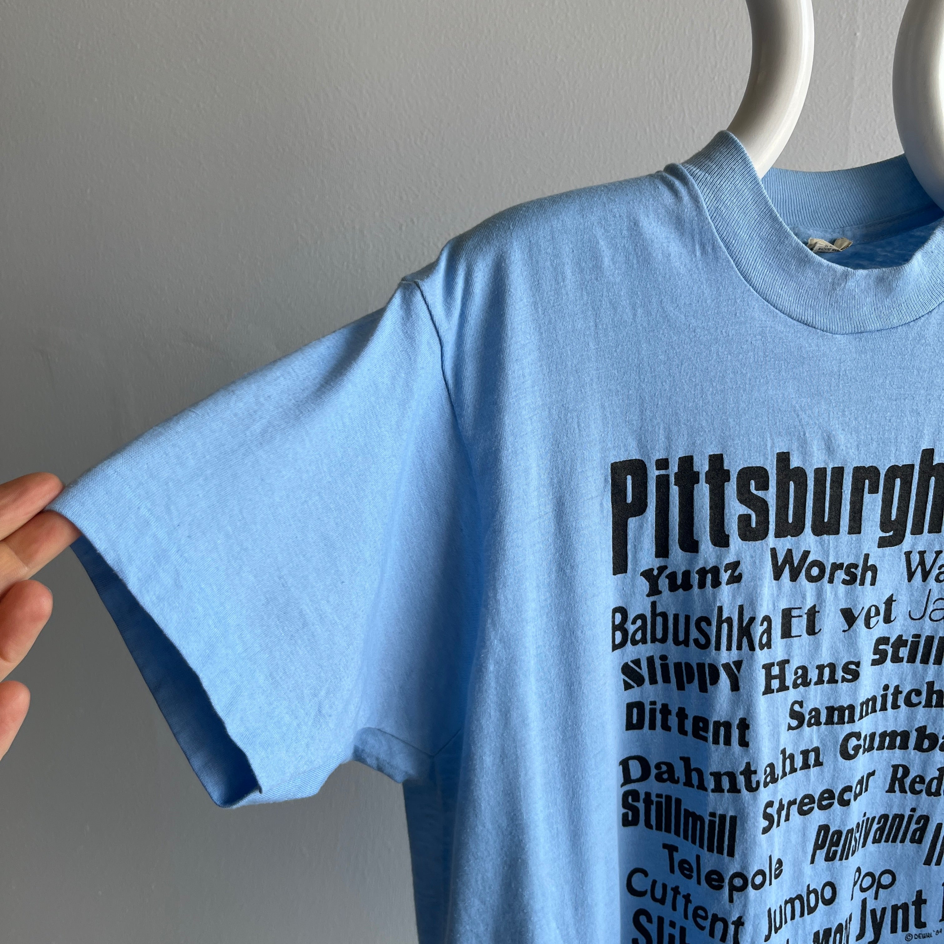 1980s Pittsburghese T-Shirt