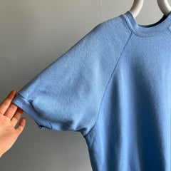 1980s Baby Blue Relaxed Fit Warm Up