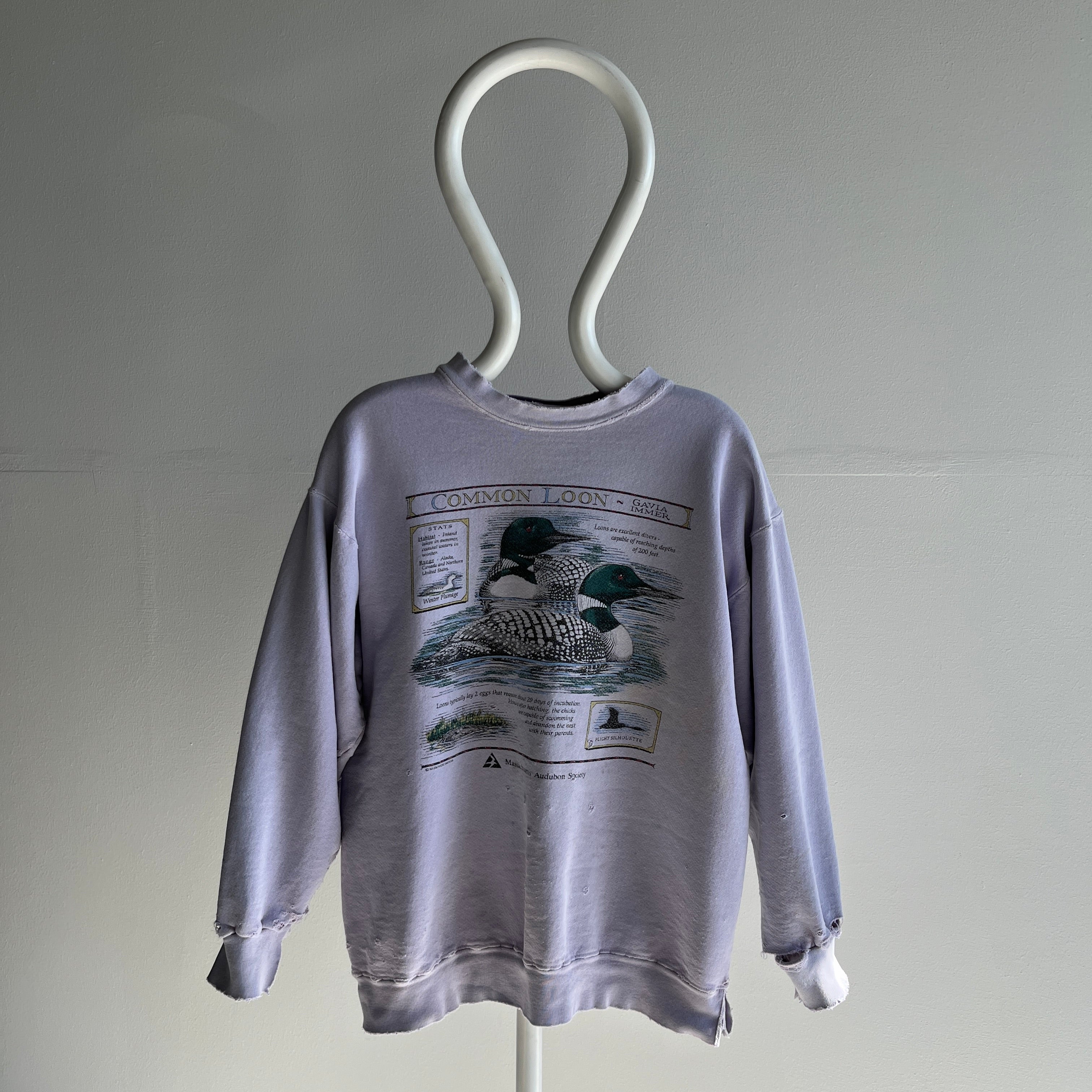 1980/90s Mostly Cotton Totally Destroyed Loon Sweatshirt